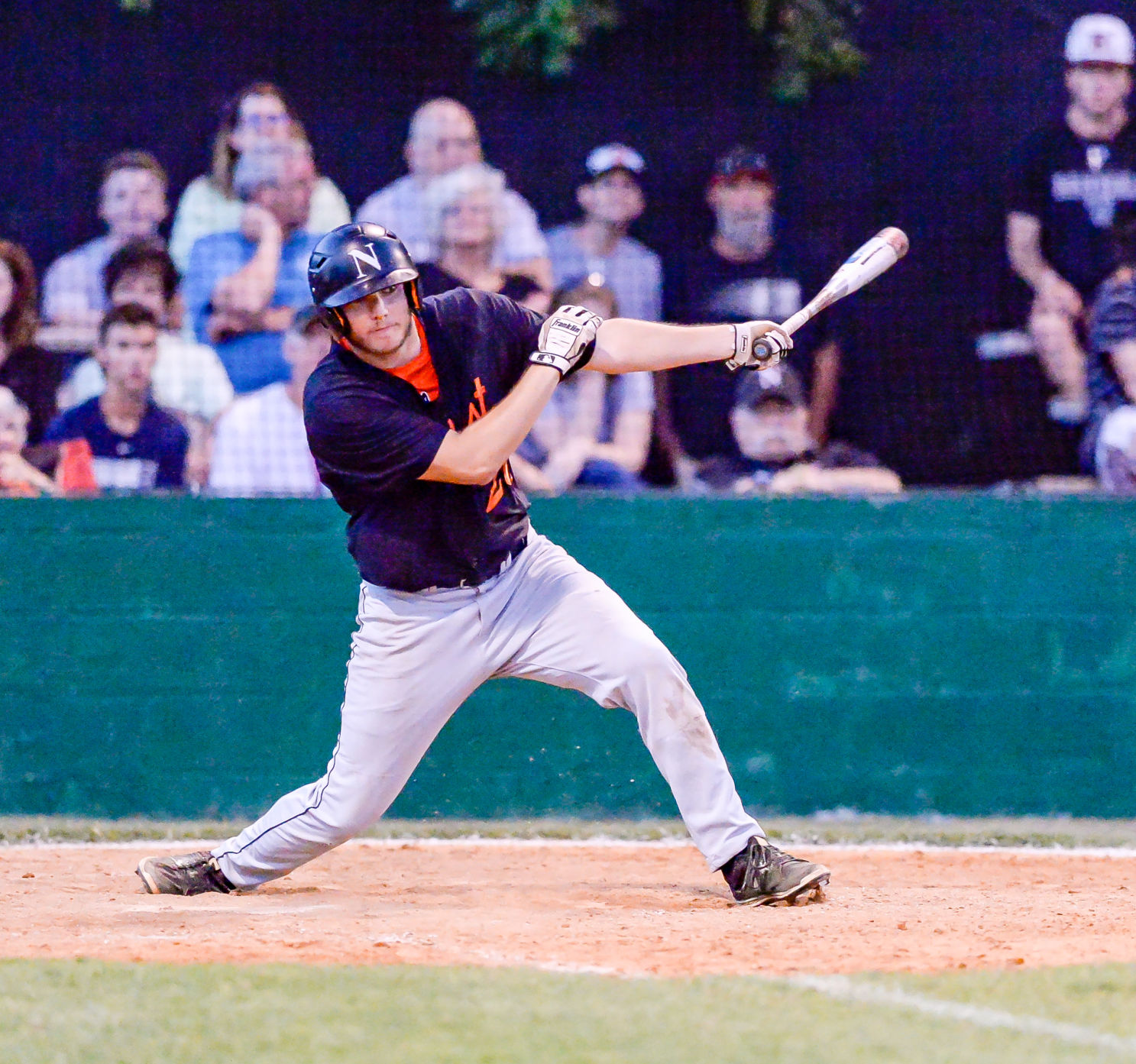 Friday night baseball action